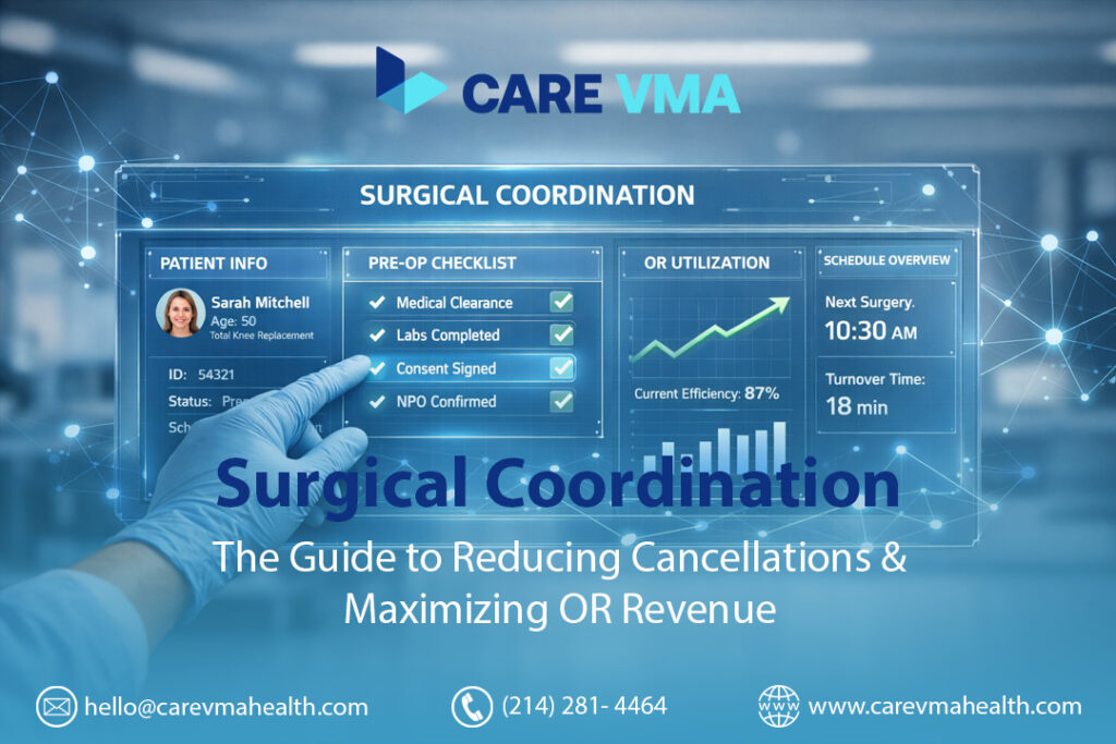 Surgical Coordination Services: The Guide to Reducing Cancellations & Maximizing OR Revenue