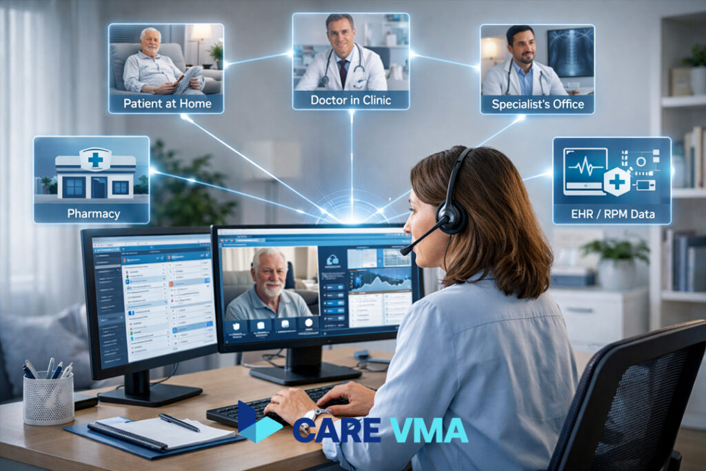 What is a Virtual Care Coordinator? The Key Differences