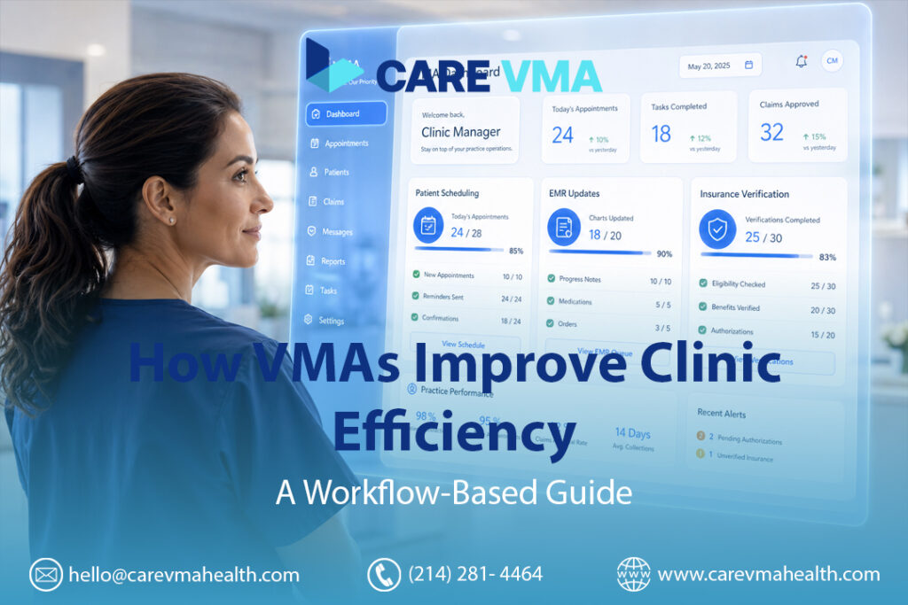 How VMAs Improve Clinic Efficiency: A Workflow-Based Guide