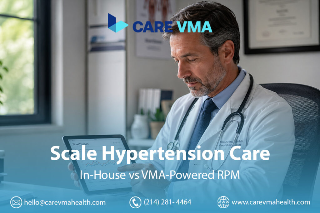 Scale Hypertension Care: In-House vs VMA-Powered RPM