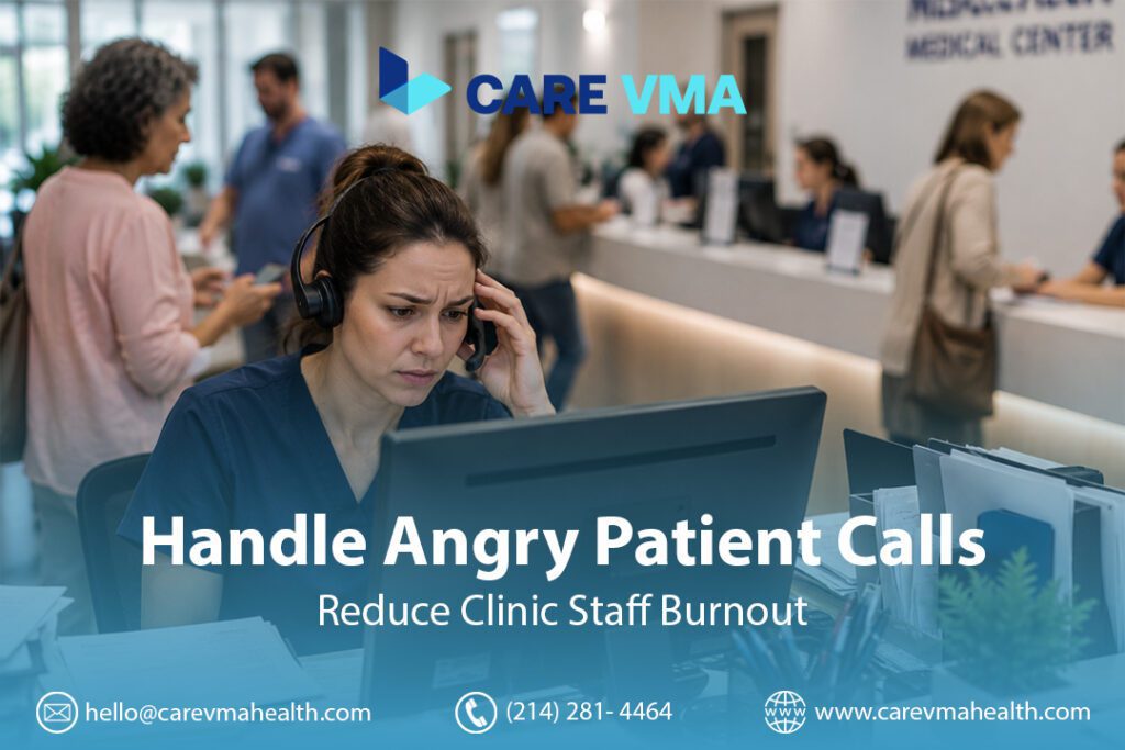 How to Handle Angry Patients on the Phone: Why Staff Training Isn’t Enough to Stop Clinic Burnout