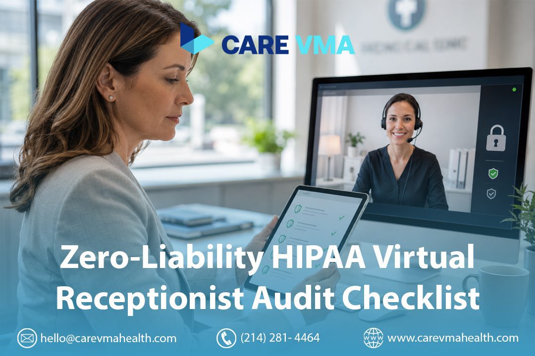 Zero-Liability HIPAA Virtual Receptionist Audit Checklist