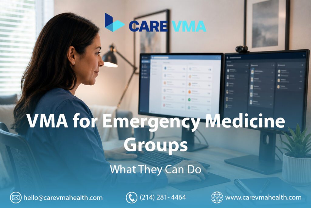 Virtual Medical Assistants for Emergency Medicine Groups: Where They Help — and Where They Don't