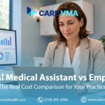 Virtual Medical Assistant vs Full-Time Employee: The Real Cost Comparison for Your Practice