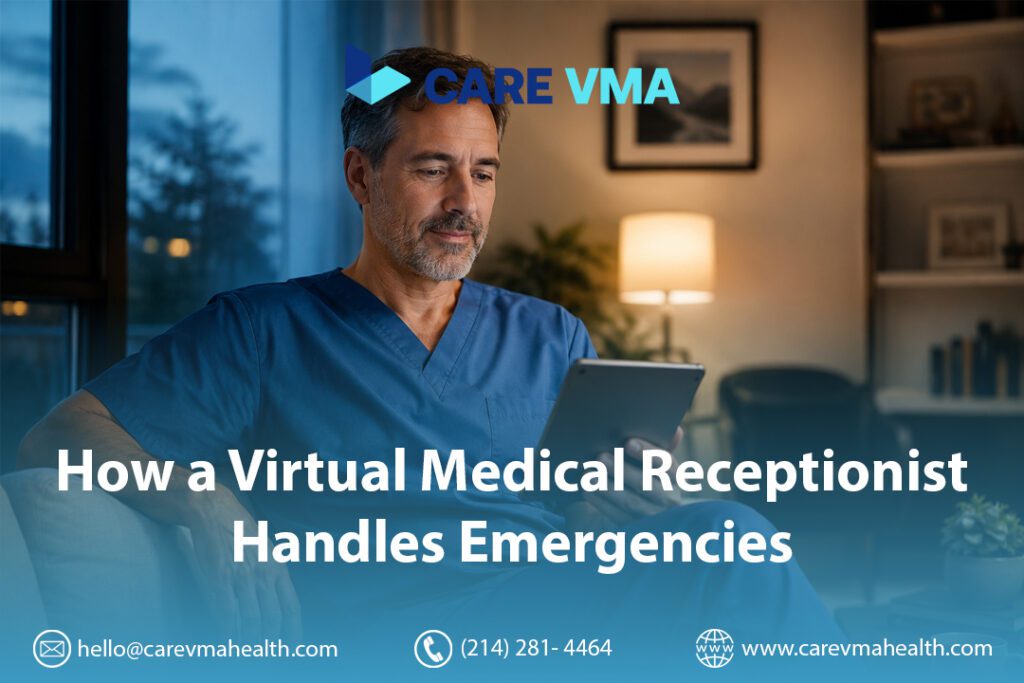 How a Virtual Medical Receptionist (VMR) Manages Urgent and Emergency Calls