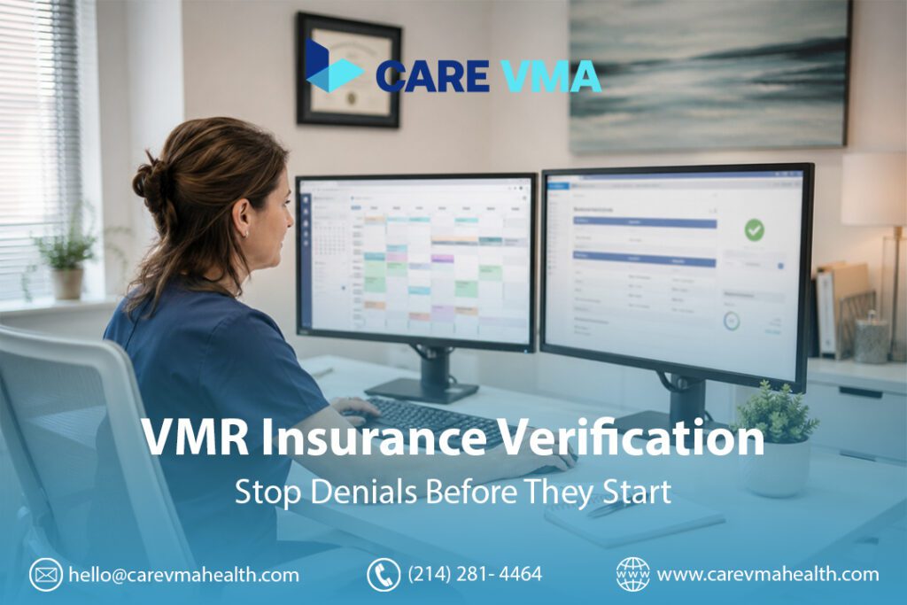 How a Virtual Medical Receptionist (VMR) Handles Insurance Verification, Step by Step