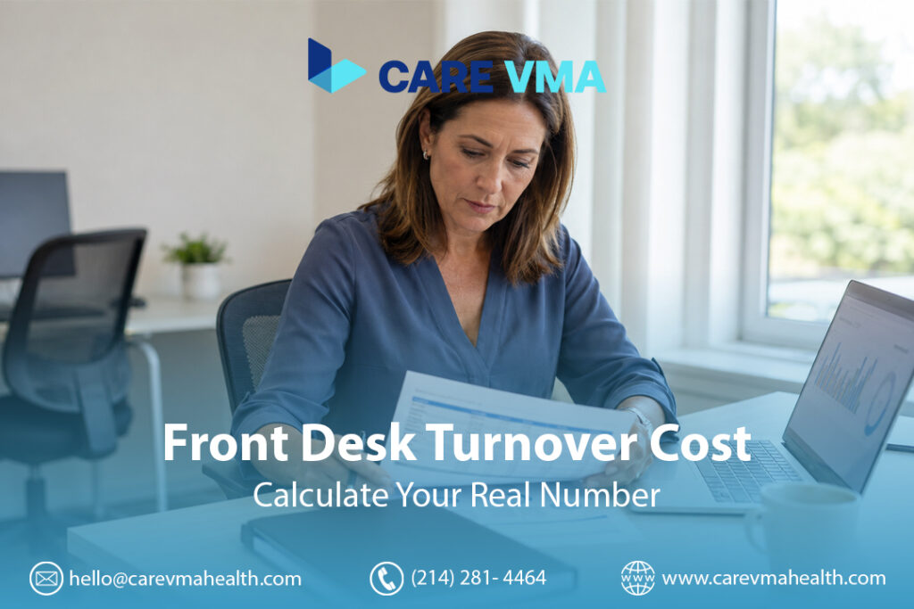 The True Cost of Front Desk Staff Turnover — and How to Calculate Your Practice's Actual Number