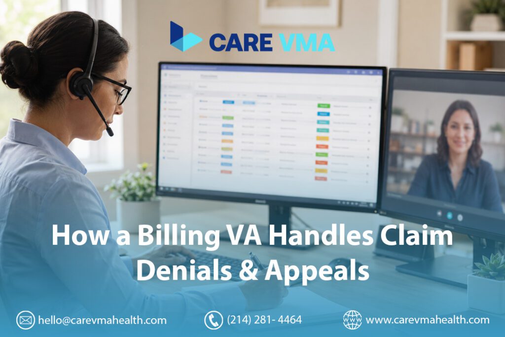 How a Medical Billing Virtual Assistant Handles Claim Denials and Recovers Revenue Most Practices Write Off