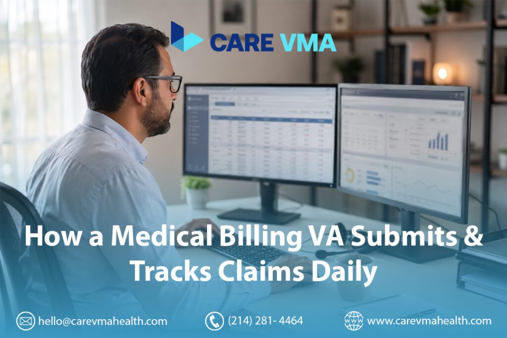 How a Medical Billing Virtual Assistant Submits and Tracks Claims — The Daily Workflow Behind Getting Paid