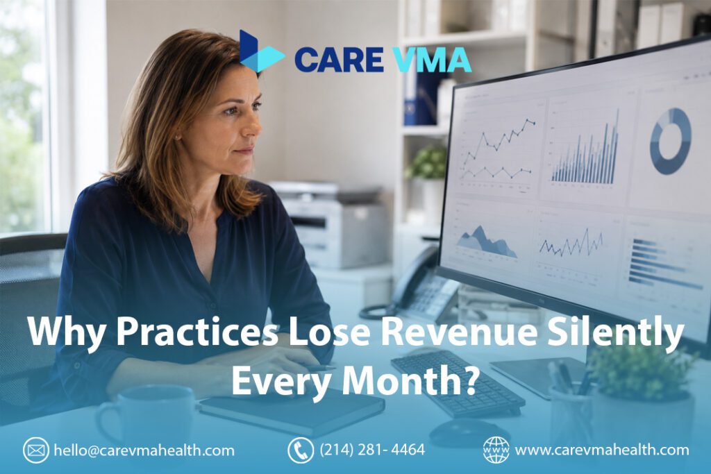 Why Practices Lose Revenue Silently Every Month and What a Medical Billing Virtual Assistant Actually Fixes