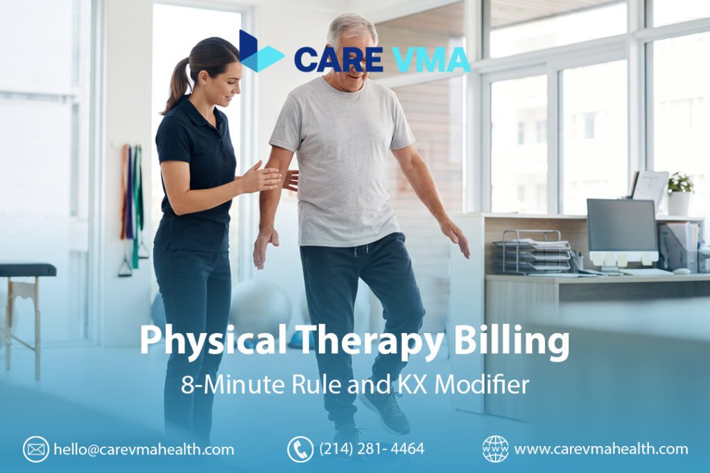 Physical Therapy Billing: The 8-Minute Rule, KX Modifier, and the Clocks Your Clinic Must Track
