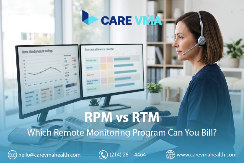 RPM vs RTM: Remote Patient Monitoring vs Remote Therapeutic Monitoring, and Which One Your Practice Can Bill