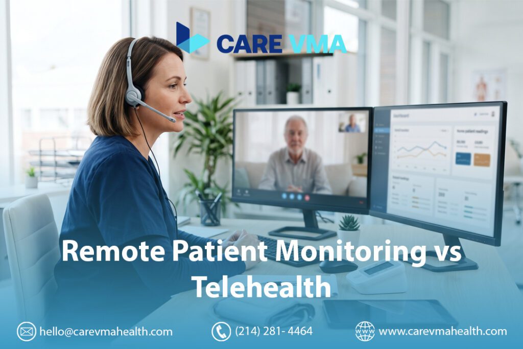 Remote Patient Monitoring vs Telehealth: What's the Difference, and When to Use Each