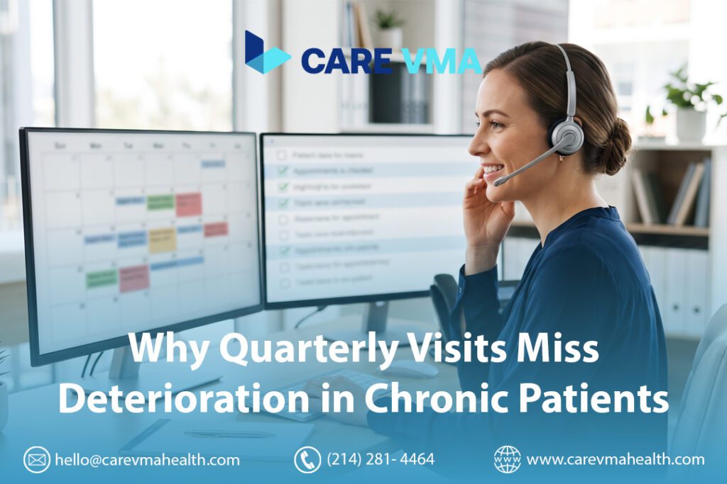 Why Quarterly Visits Miss Deterioration, and How to Build a Follow-Up Schedule That Doesn't